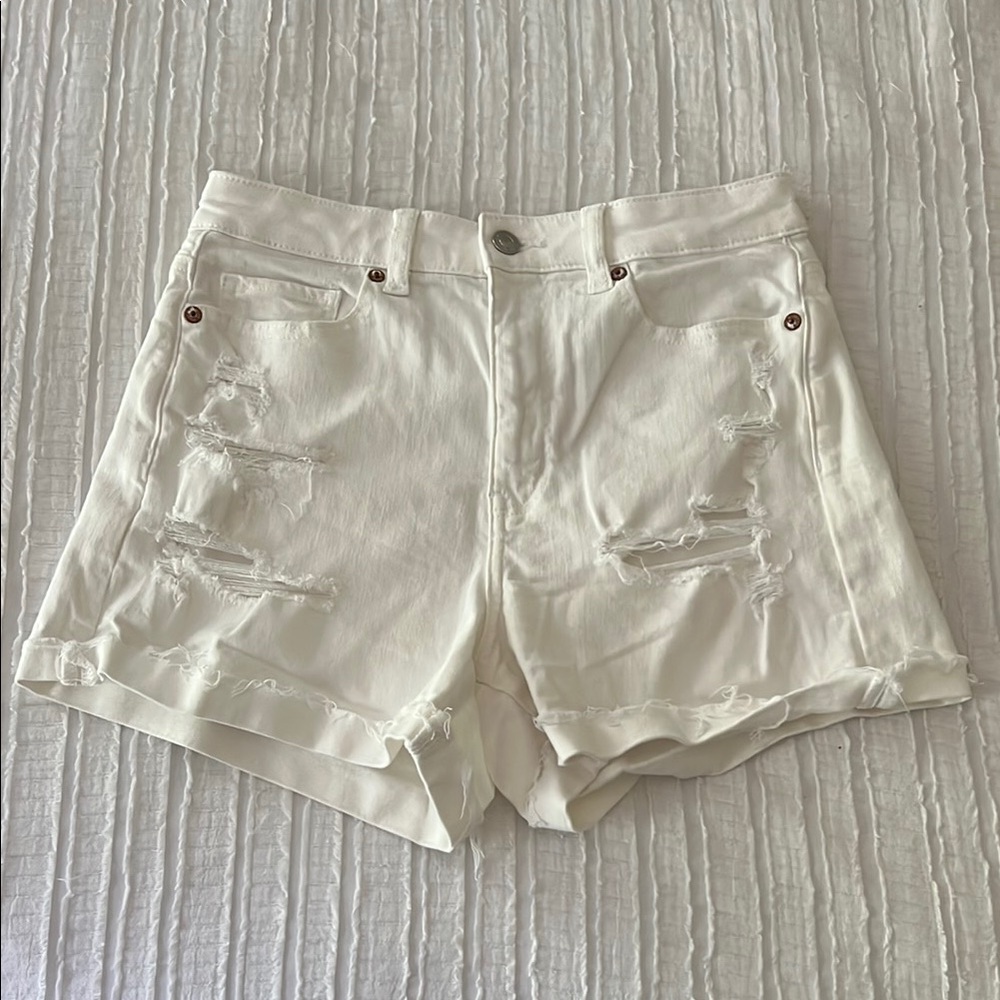 American Eagle Outfitters White Jean Shorts